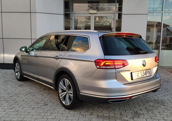 Volkswagen Passat cena 96900 przebieg: 186000, rok produkcji 2019 z Siemianowice Śląskie małe 121